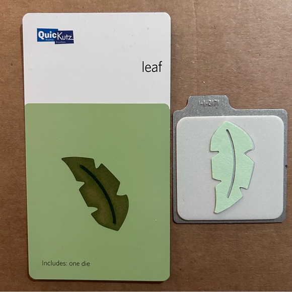Quickutz LEAF, VINE, GRASS, FLOWER BUD & FLOWER die - Picture 3 of 8